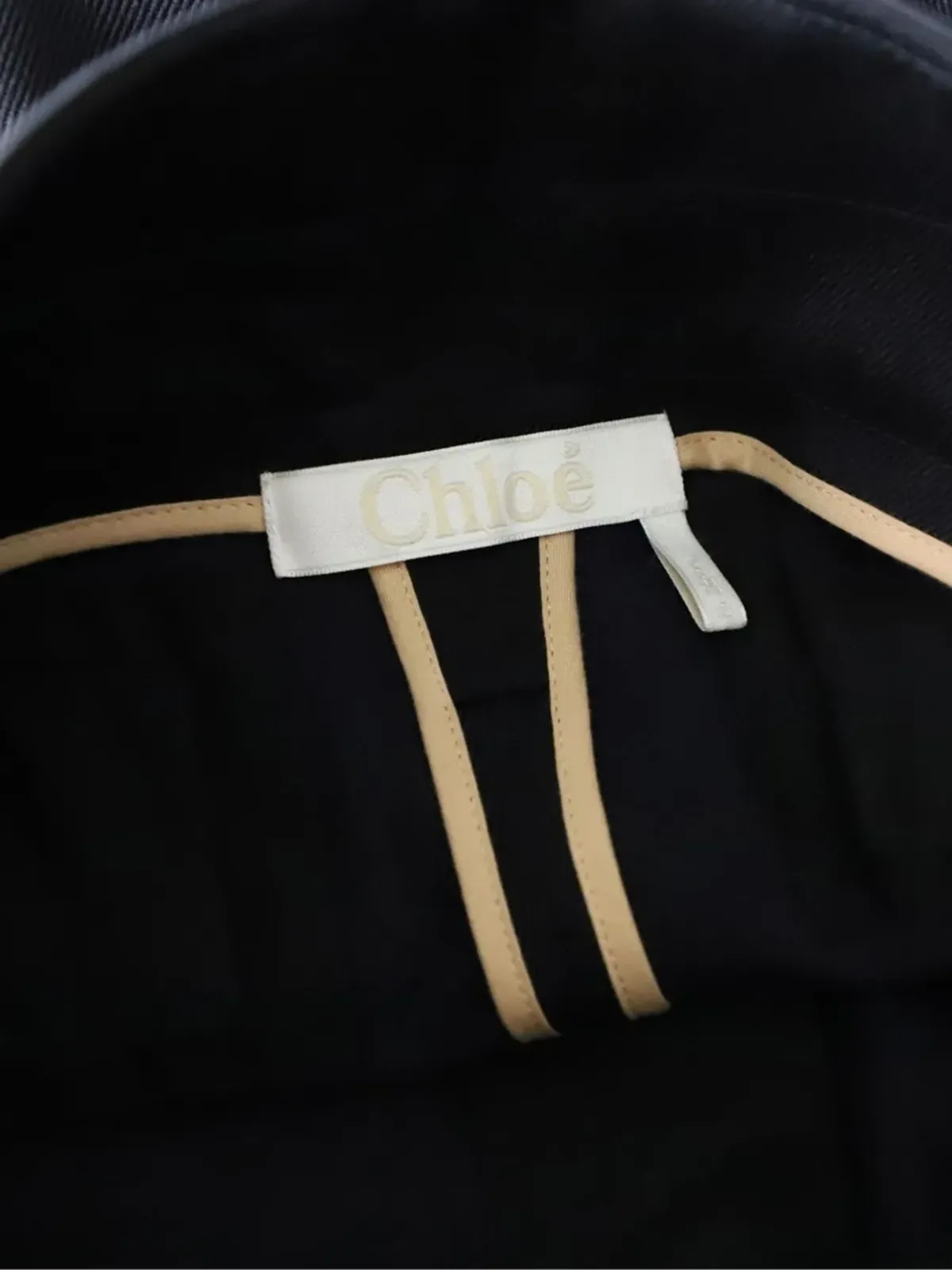 Chloé Vintage ウール テーパードパンツ - 画像3
