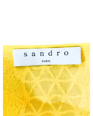 SANDRO クルーネック刺繍ミニドレス - サムネイル3