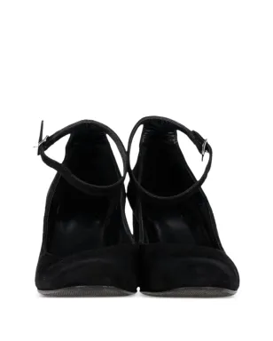 Saint Laurent ビンテージ ベイビーズ アンクルストラップパンプス ブラック - サムネイル5
