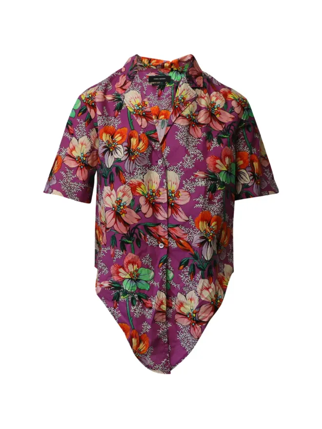 Isabel Marant Vintage Isabel Marant Vintage 花柄プリント タイウエストシャツの商品画像