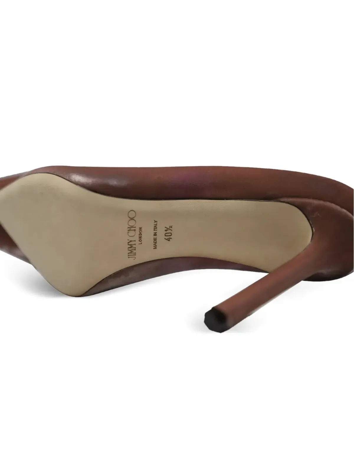Jimmy Choo Pre-Owned ロミー ポイントトゥ パンプス - 画像5