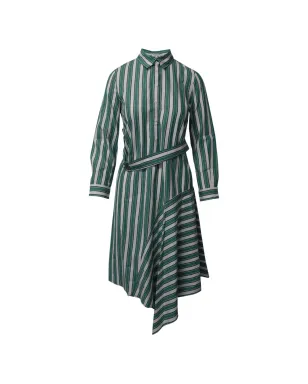 Claudie Pierlot アシンメトリックストライプ シャツドレス - サムネイル1