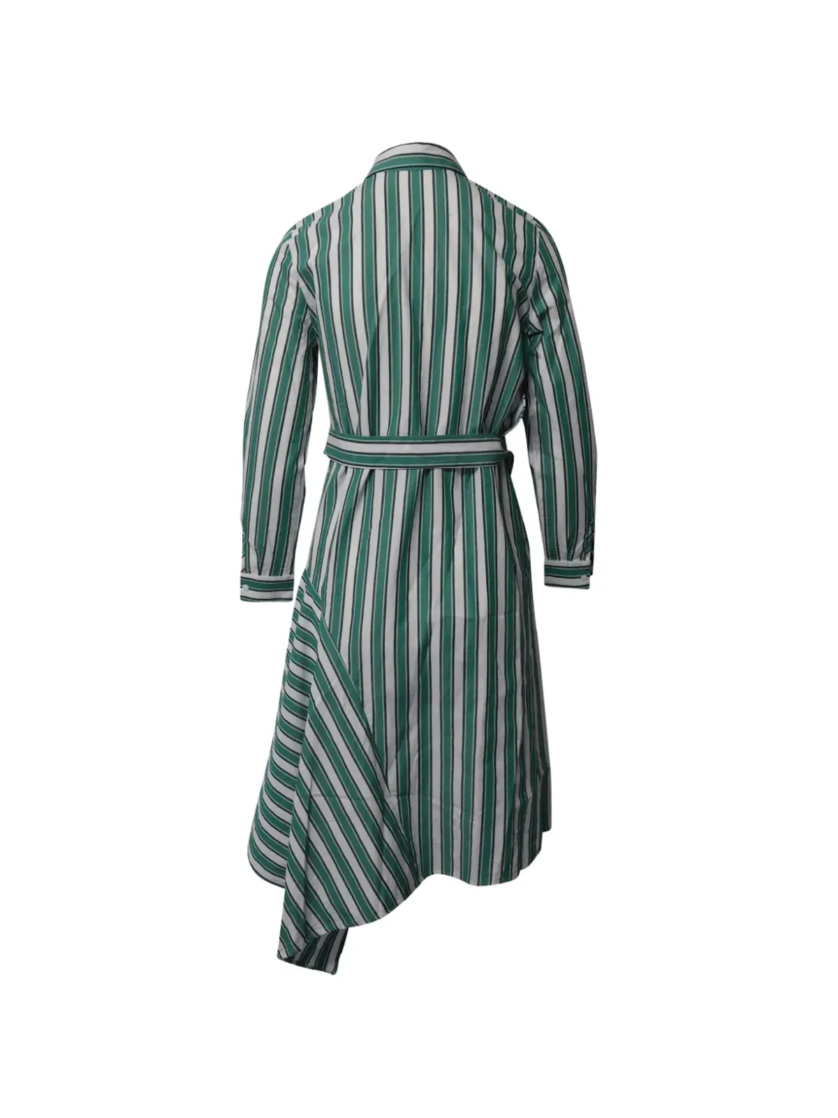 Claudie Pierlot アシンメトリックストライプ シャツドレス - 画像2
