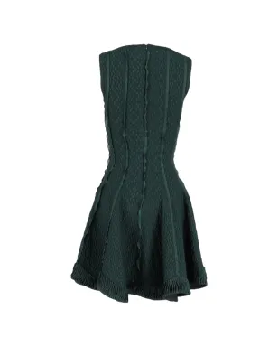 Alaïa Pre-Owned ノースリーブ Aライン ミニドレス - サムネイル2