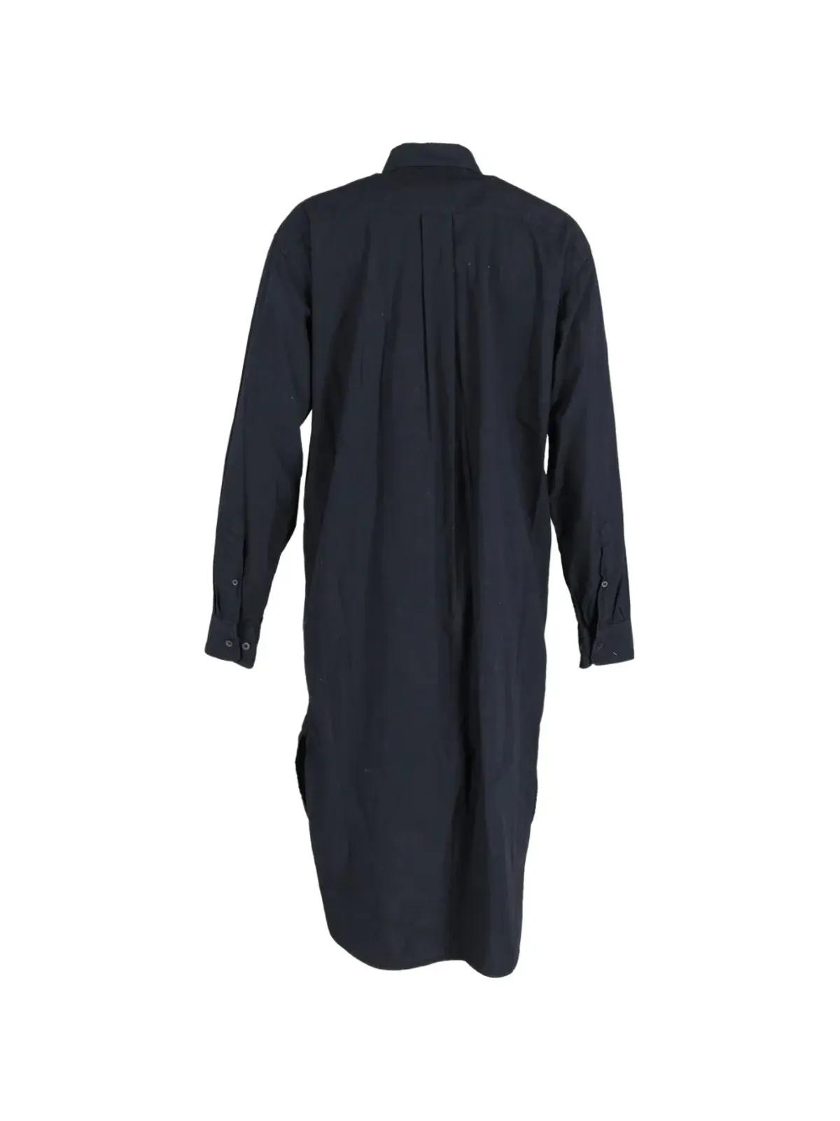 Dries Van Noten Pre-Owned buttoned midi shirt dress - Blue - 画像2