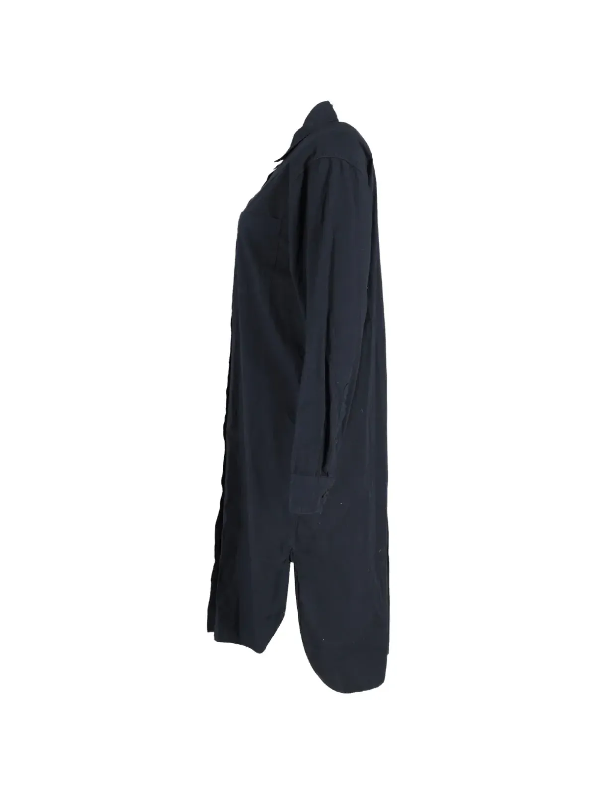 Dries Van Noten Pre-Owned buttoned midi shirt dress - Blue - 画像3