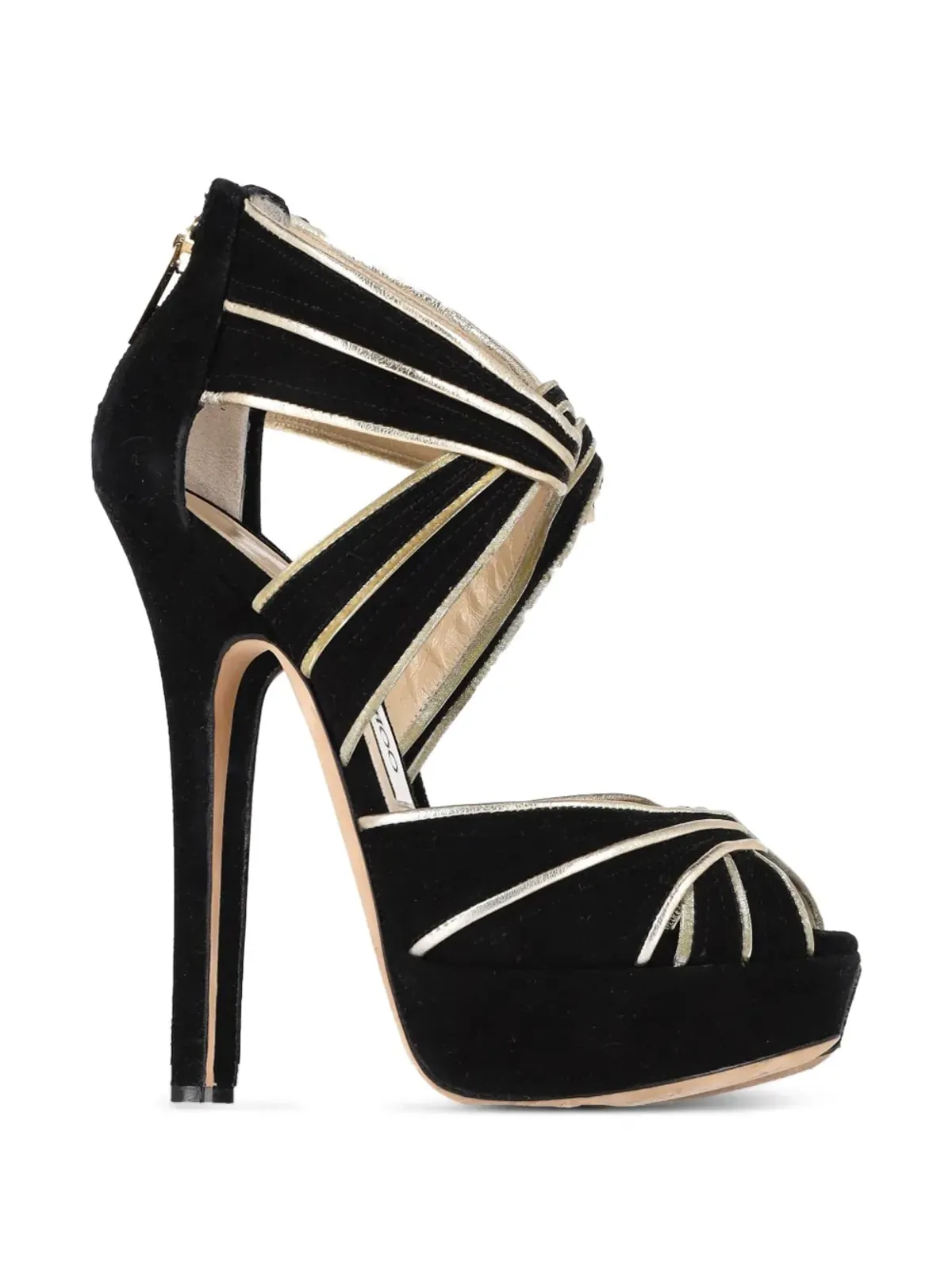 Jimmy Choo Pre-Owned ココ プラットフォームサンダル - 画像1