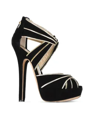 Jimmy Choo Pre-Owned ココ プラットフォームサンダル - サムネイル1