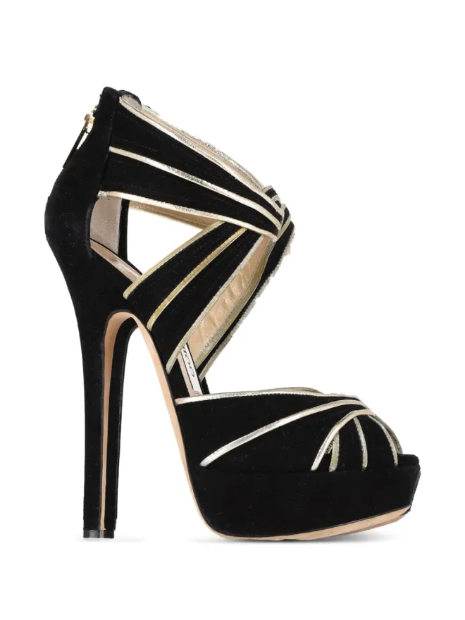 Jimmy Choo Pre-Owned Jimmy Choo Pre-Owned ココ プラットフォームサンダルの商品画像