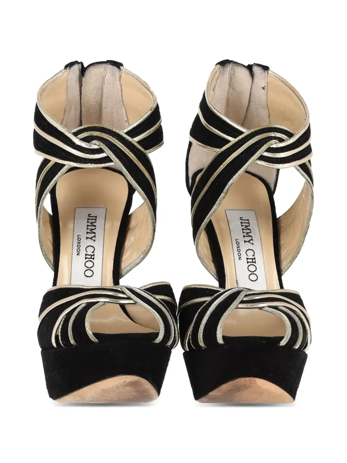 Jimmy Choo Pre-Owned ココ プラットフォームサンダル - 画像5