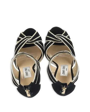 Jimmy Choo Pre-Owned ココ プラットフォームサンダル - サムネイル4
