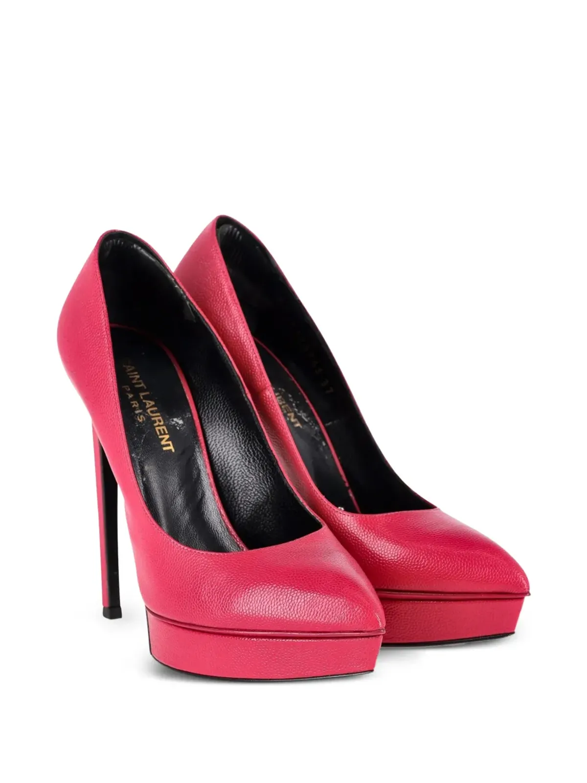 Saint Laurent Pre-Owned プラットフォーム・ポインテッドパンプス - 画像2