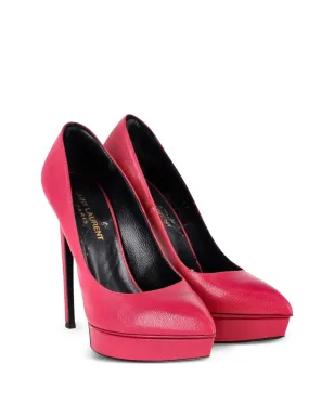 Saint Laurent Pre-Owned プラットフォーム・ポインテッドパンプス - サムネイル2