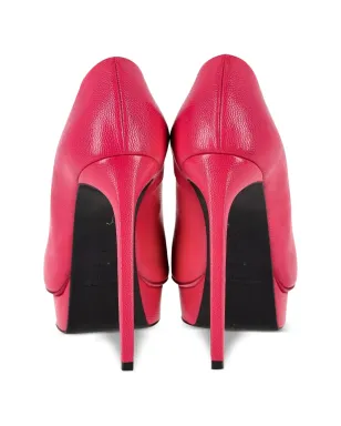 Saint Laurent Pre-Owned プラットフォーム・ポインテッドパンプス - サムネイル4