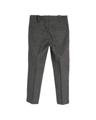 Brunello Cucinelli Vintage Prince Wales grey trousers - サムネイル2