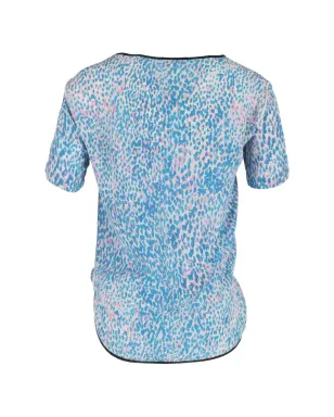 SANDRO レオパード柄 Tシャツ - ブルー - サムネイル2