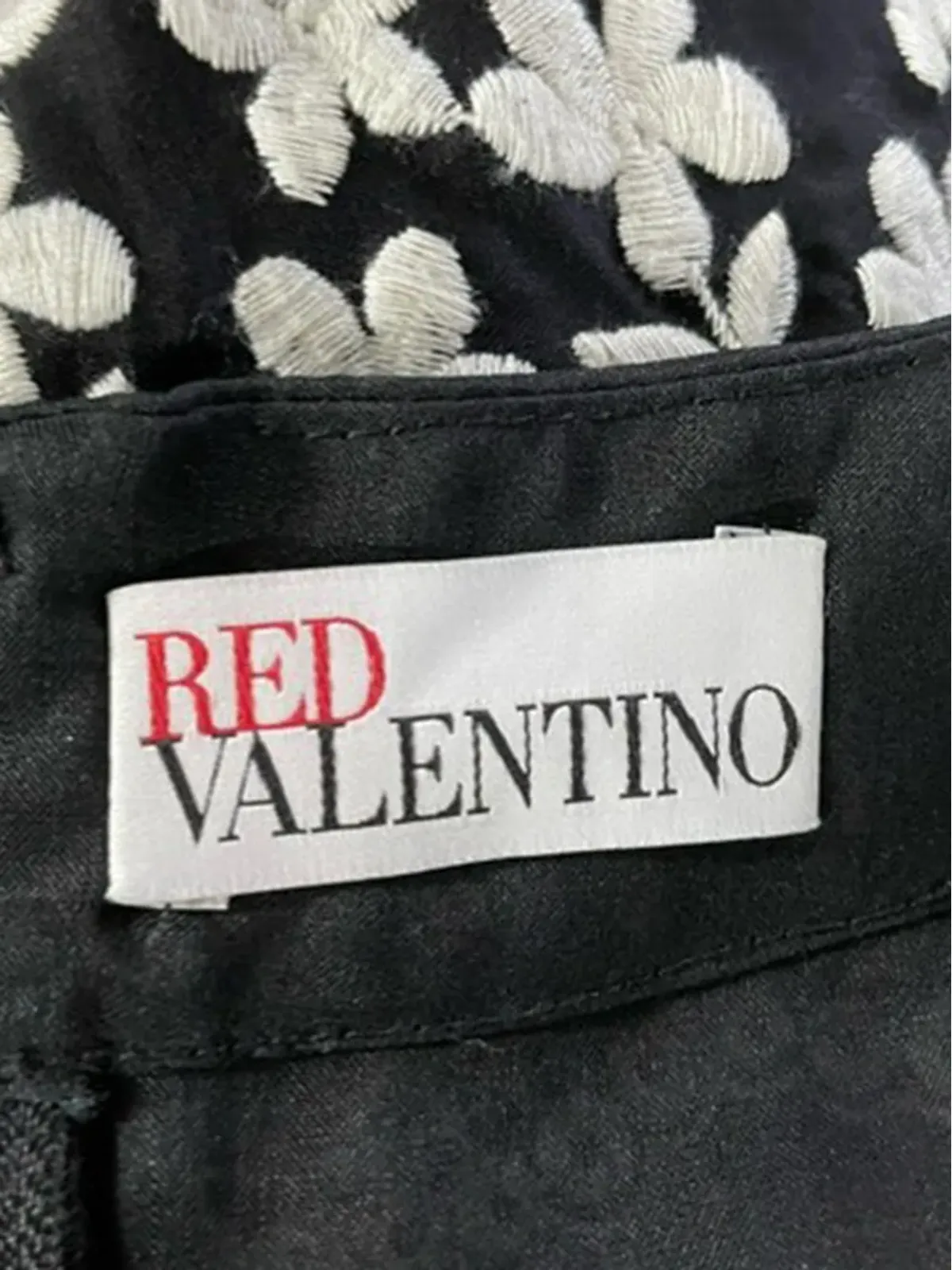 Red Valentino Vintage ミニ刺繍ドレス - 画像3