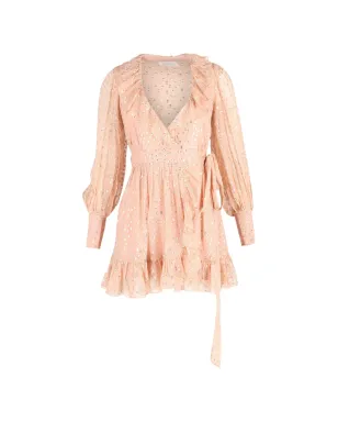 ZIMMERMANN ラッフル水玉ミニドレス - サムネイル1