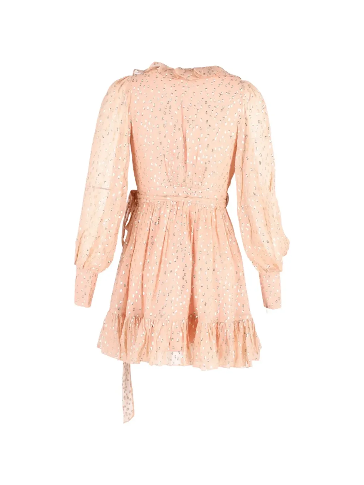 ZIMMERMANN ラッフル水玉ミニドレス - 画像2
