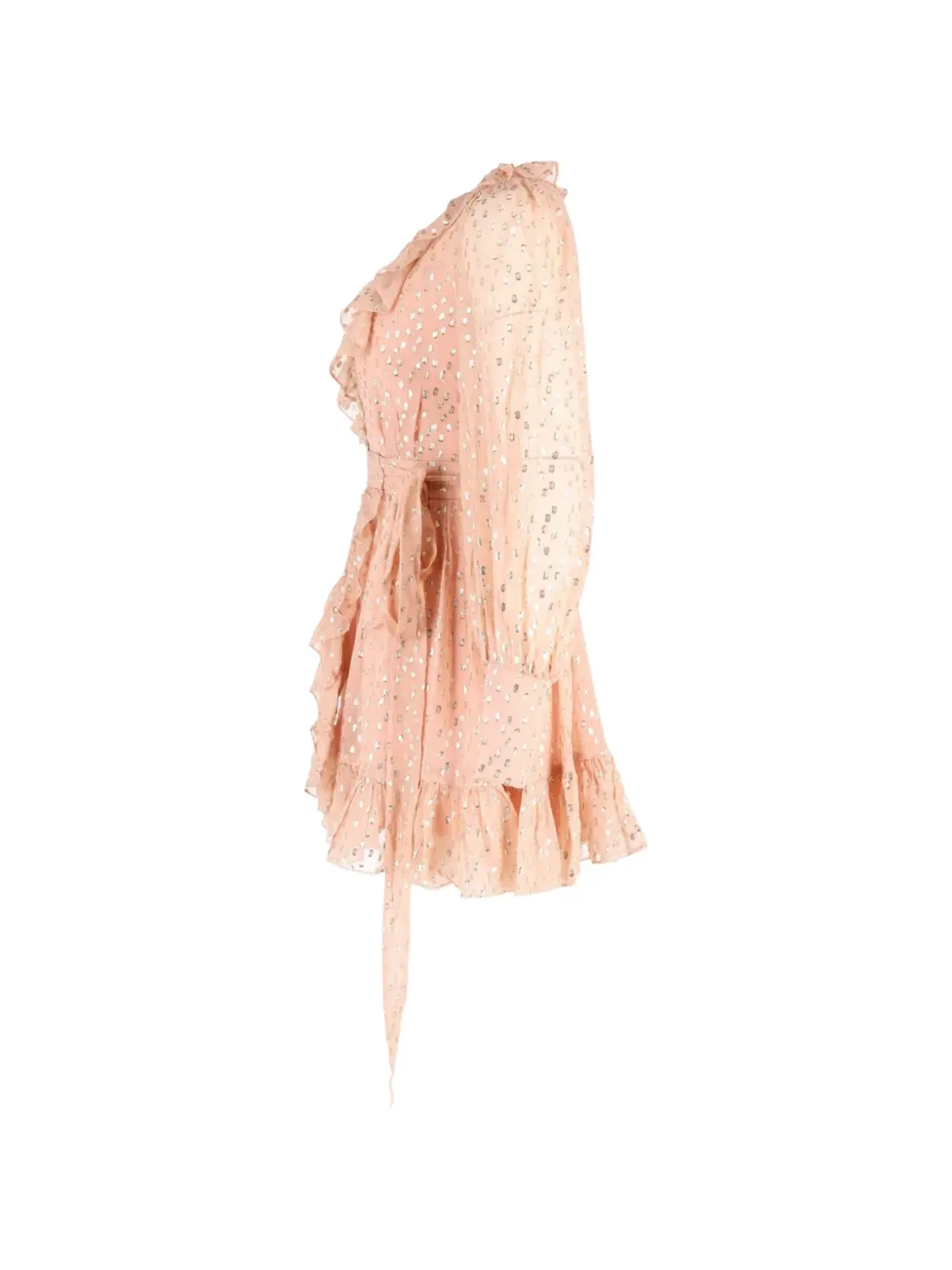 ZIMMERMANN ラッフル水玉ミニドレス - 画像3