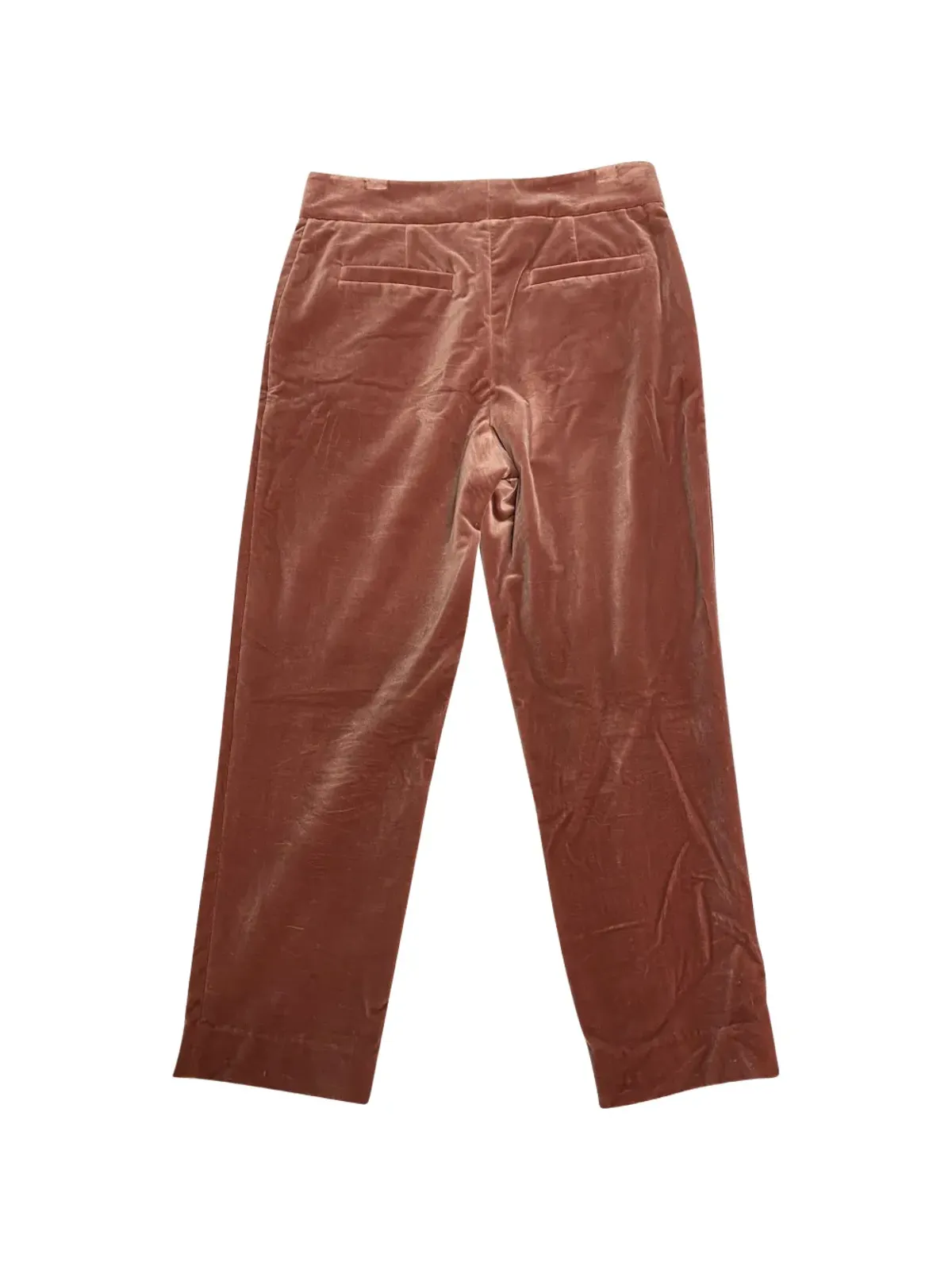 Brunello Cucinelli Vintage ベルベット素材クロップドパンツ - Brown - 画像2