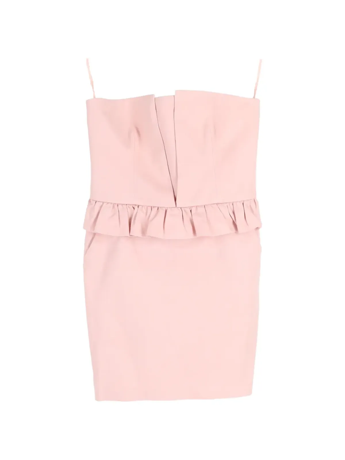 Red Valentino Vintage ラッフルミニドレス - 画像1
