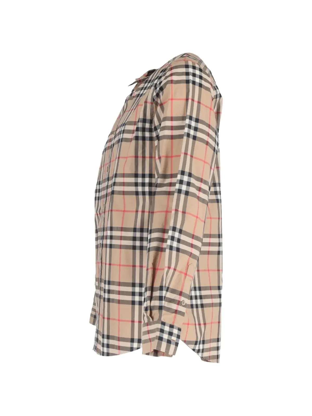 Burberry Pre-Owned チェック柄ポプリンシャツ - 画像3