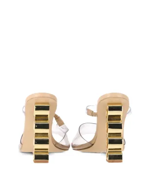 Cult Gaia Bahar sculpted-heel sandals - White - サムネイル3