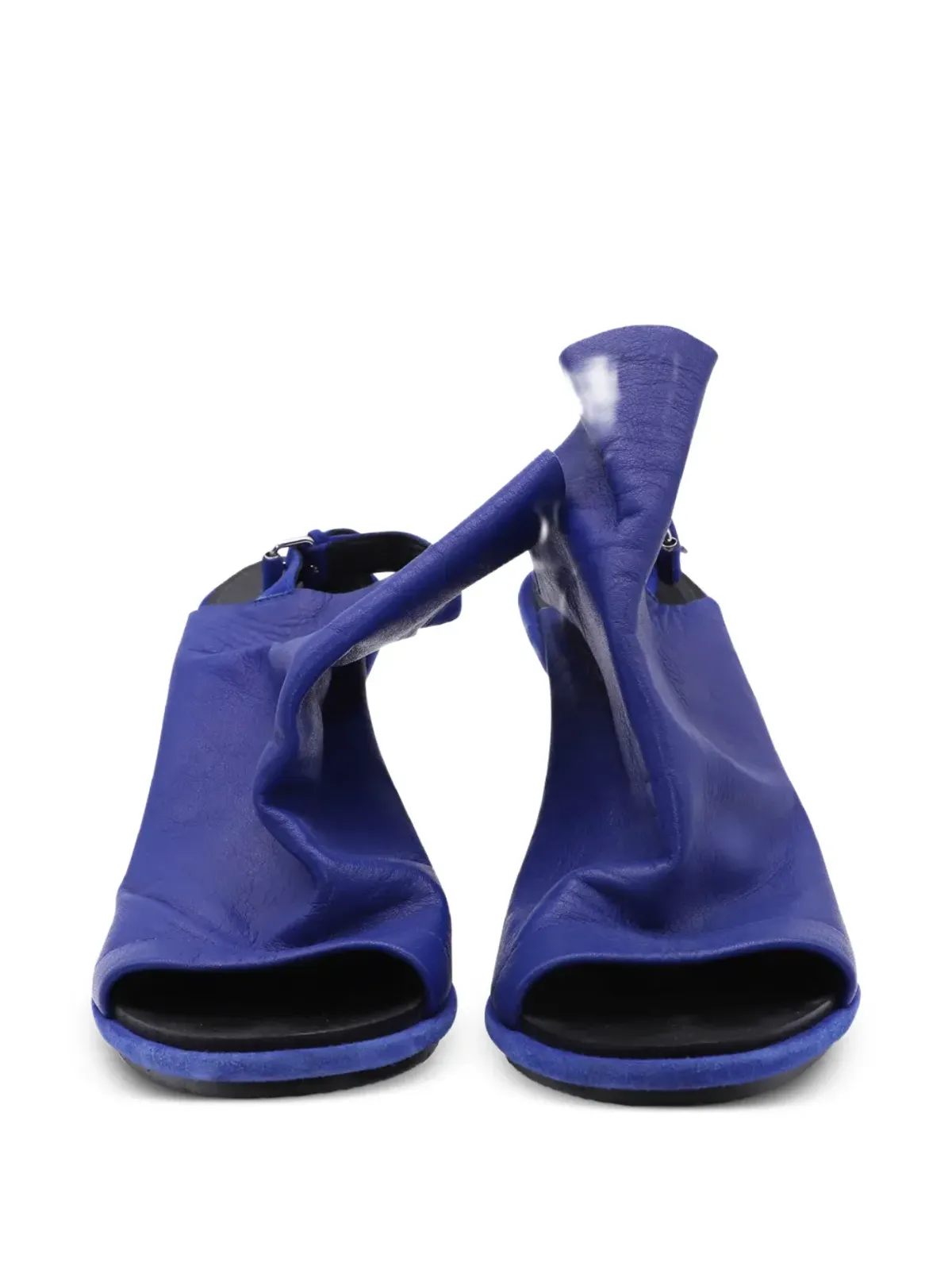 Balenciaga Pre-Owned スリングバックヒールサンダル - ブルー - 画像3