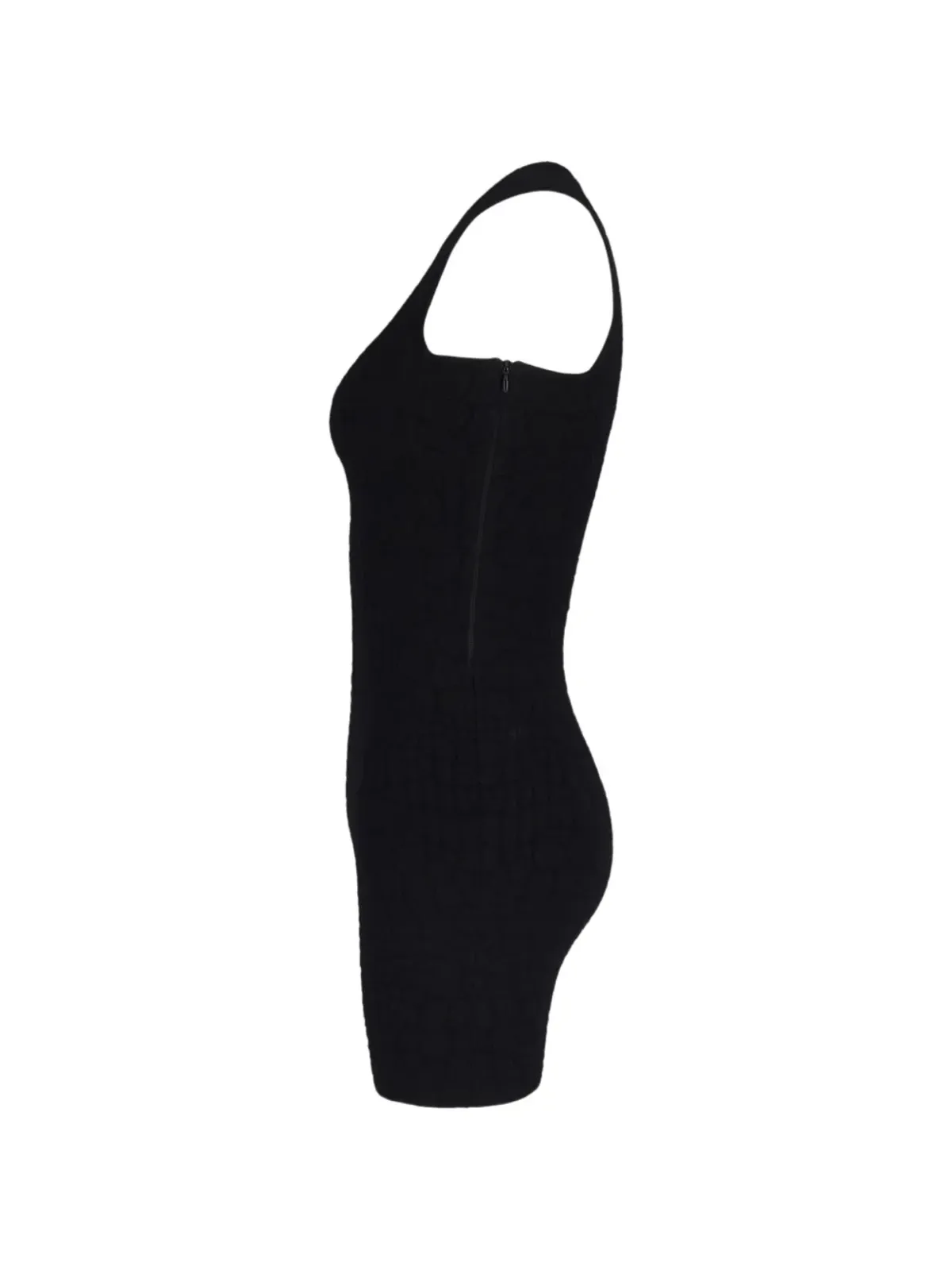 Alexander McQueen Pre-Owned mini textured dress - 画像3
