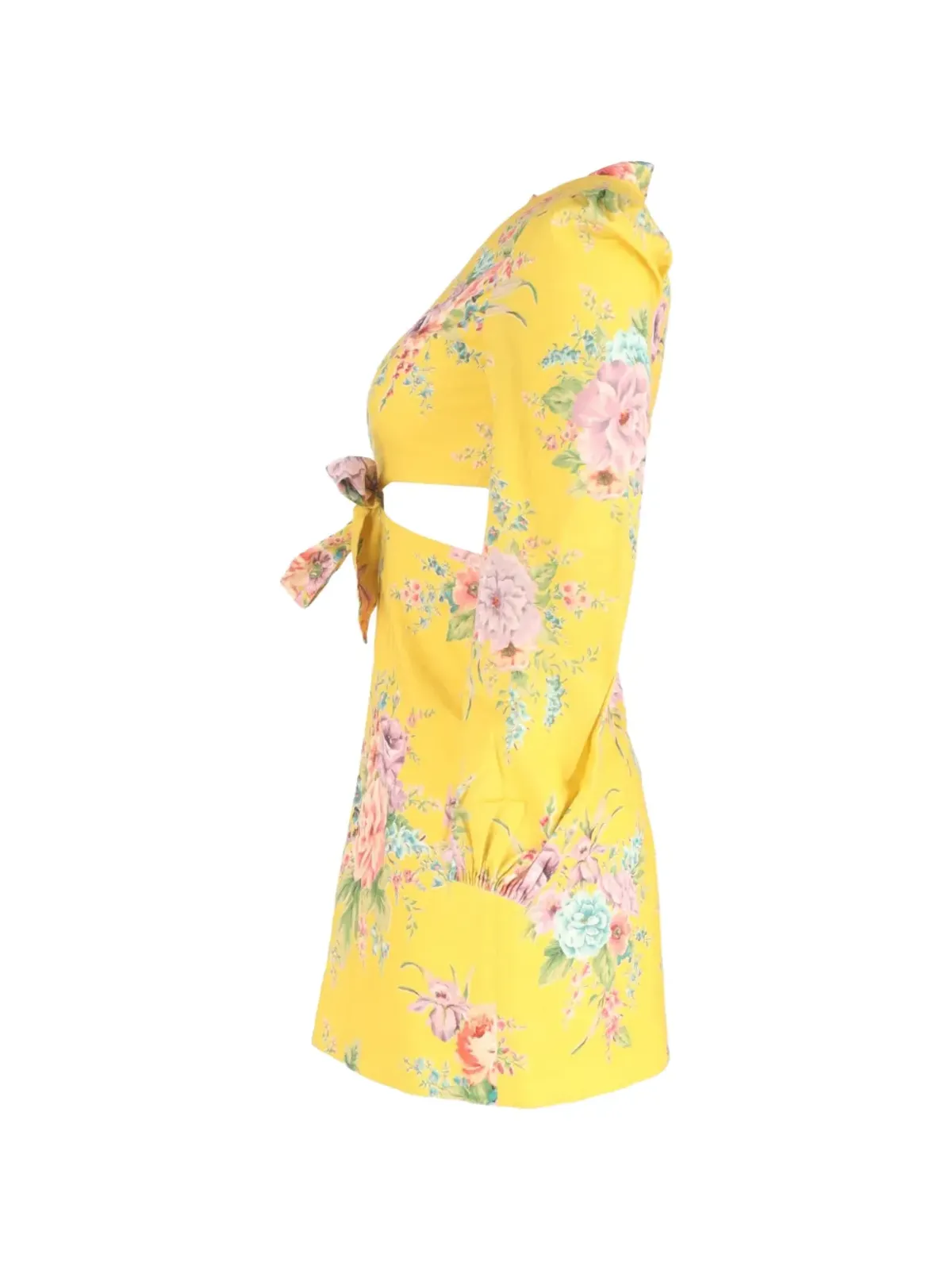 ZIMMERMANN Zinnia Floral カットアウト ミニドレス - Yellow - 画像3