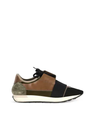 Balenciaga Race Runner ストラップレザー トレーナー ビンテージ - サムネイル1
