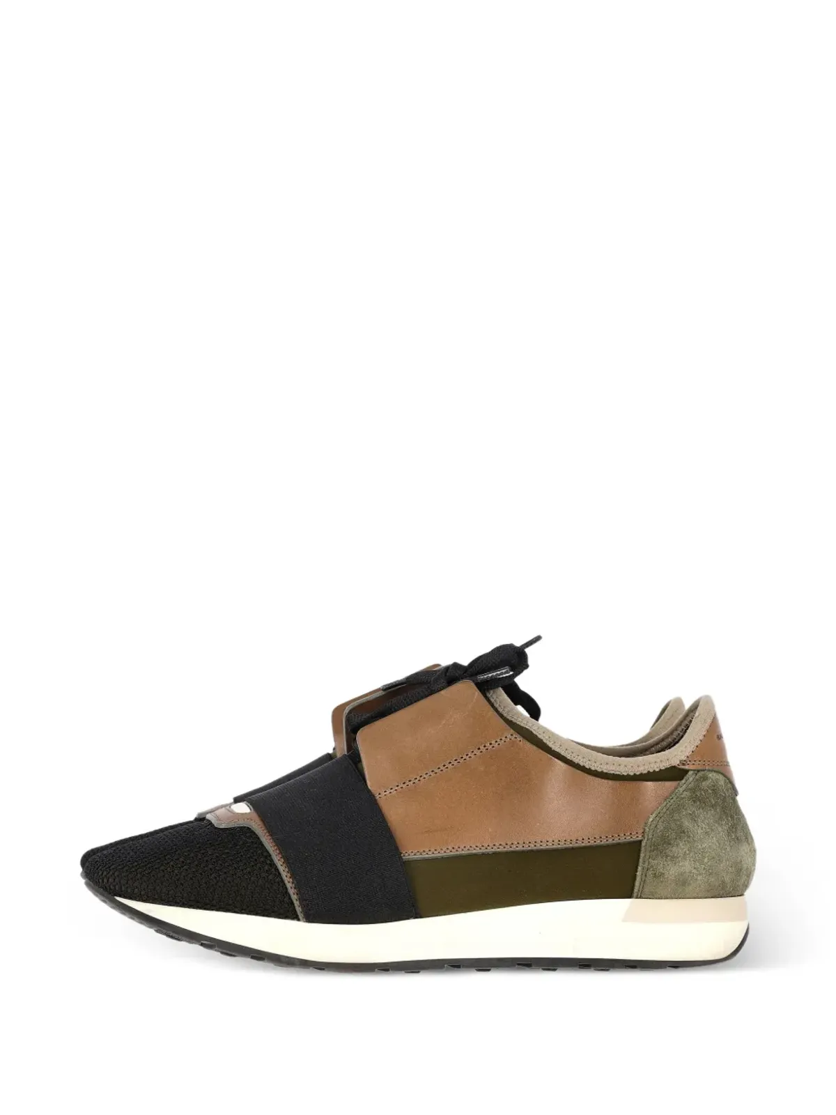 Balenciaga Race Runner ストラップレザー トレーナー ビンテージ - 画像3