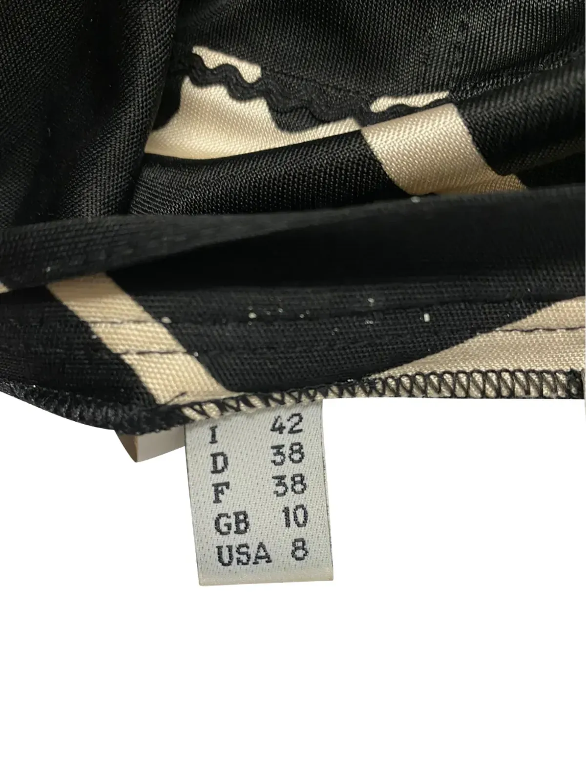 Moschino Pre-Owned プリーツ アニマルプリント スカート ブラック - 画像3