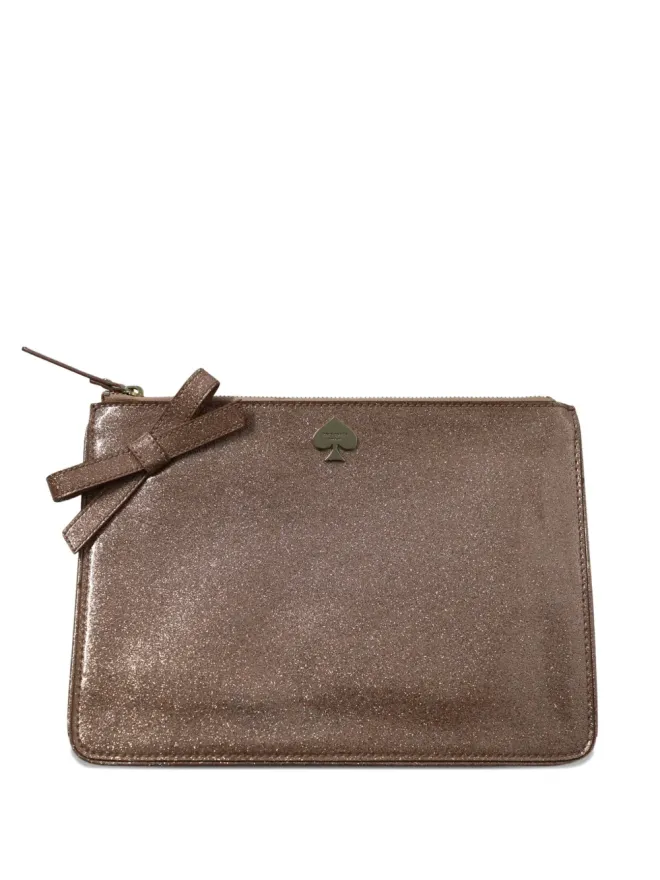 Kate Spade Kate Spade グリッター ボウ パウチの商品画像