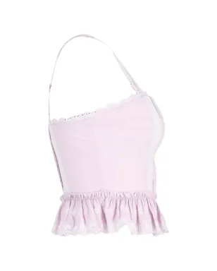 LoveShackFancy プリーツビスチェトップ - サムネイル3