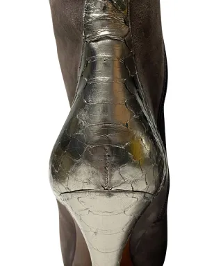Alexandre Birman プラットフォームスネークスキン アンクルブーツ - サムネイル5