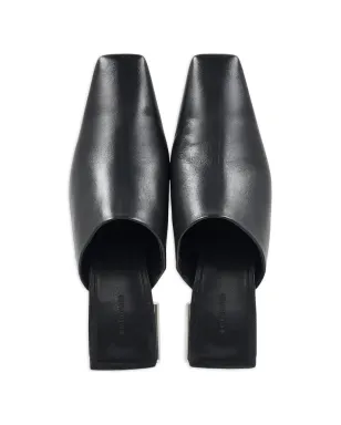 Balenciaga Pre-Owned Typo Chrome スクエアトゥ ミュール - サムネイル5