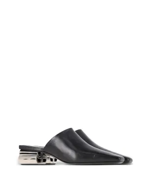 Balenciaga Pre-Owned Typo Chrome スクエアトゥ ミュール - サムネイル2