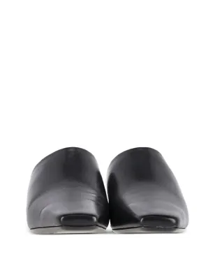Balenciaga Pre-Owned Typo Chrome スクエアトゥ ミュール - サムネイル4