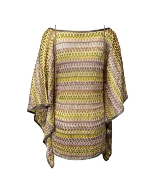 Missoni Pre-Owned Mare Beach ウェーブンミニドレス - ピンク - サムネイル2