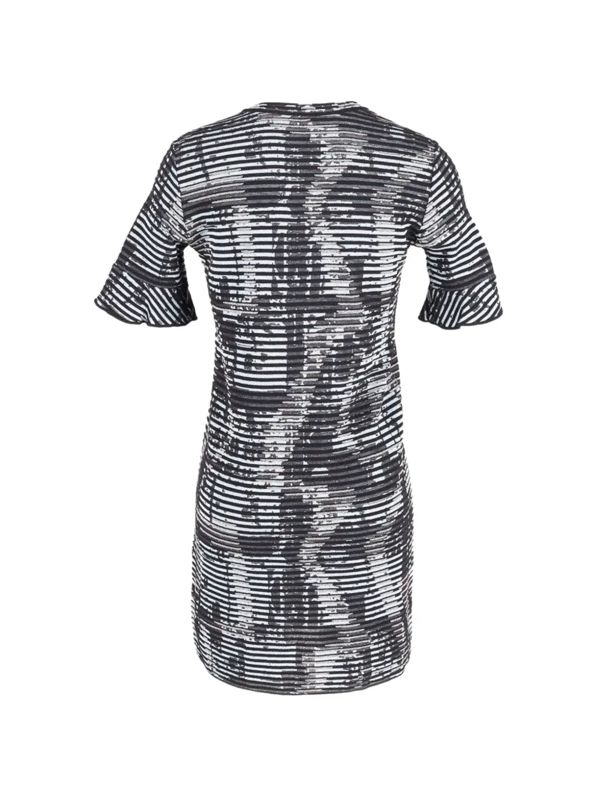 Missoni Pre-Owned プリント丸首ミニドレス - ブラック - 画像2