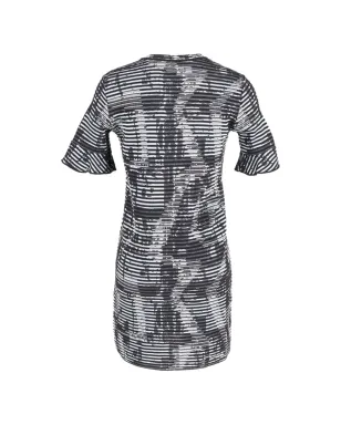 Missoni Pre-Owned プリント丸首ミニドレス - ブラック - サムネイル2