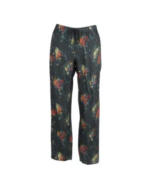 Dries Van Noten Pre-Owned 花柄プリント ドローストリングパンツ - サムネイル5