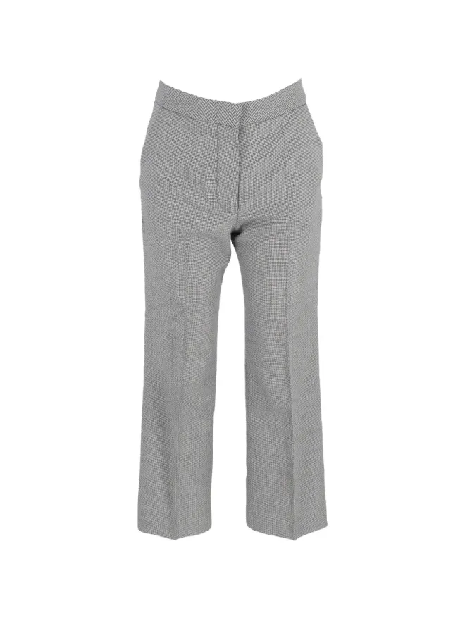 Stella McCartney Pre-Owned Stella McCartney Pre-Owned チェック柄パンツ - グレーの商品画像
