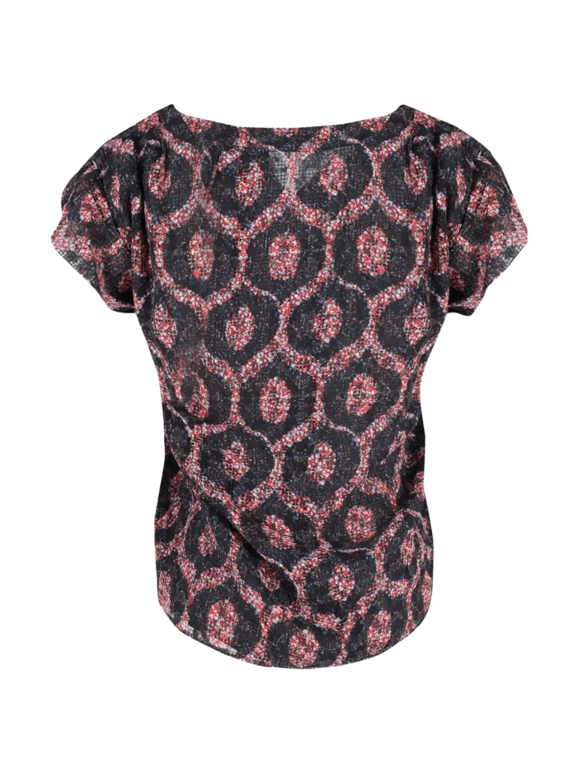 Isabel Marant Vintage ペイズリーヴネック ブラウス - 画像2
