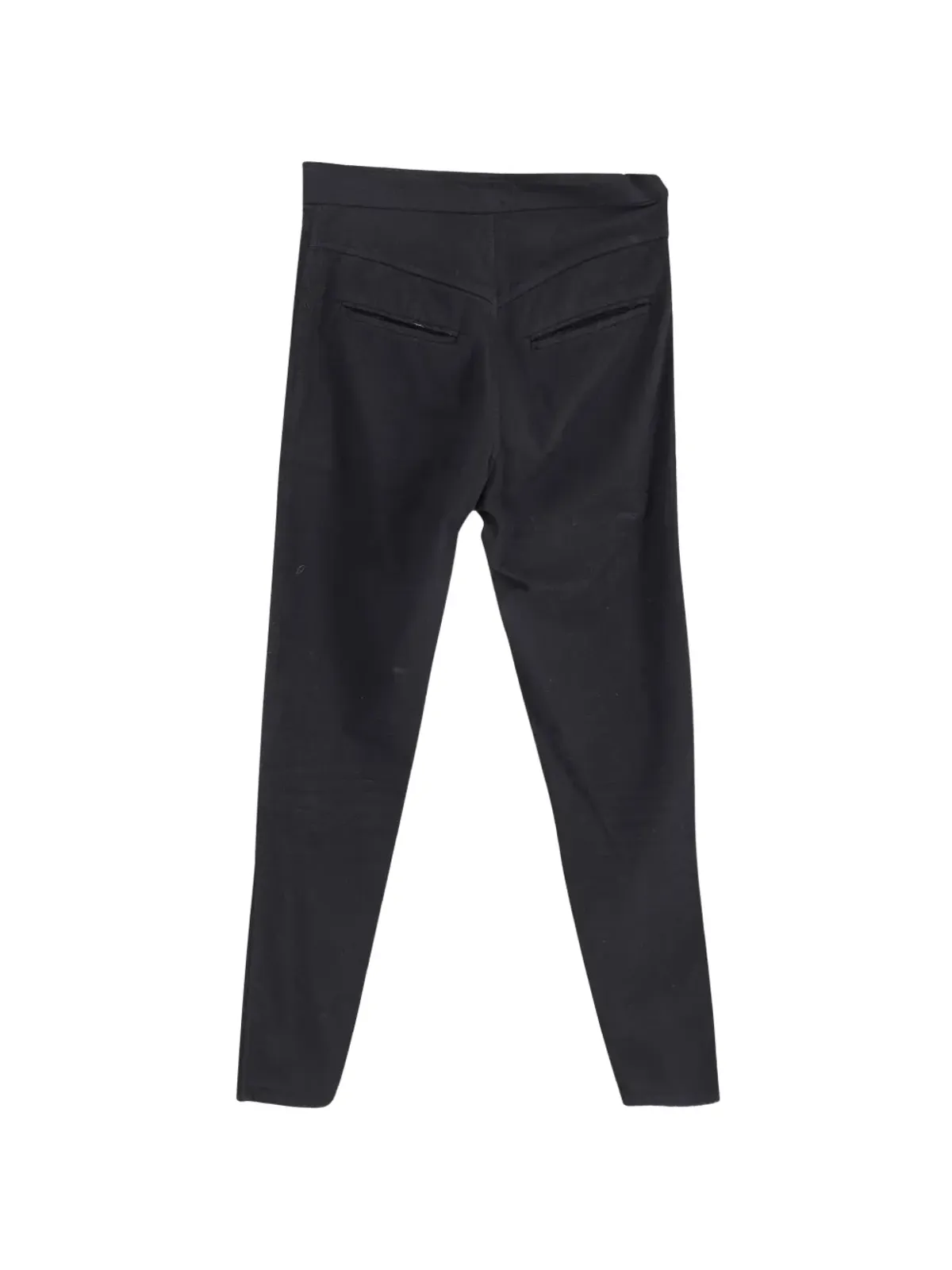 Isabel Marant Vintage ジッパー付きコットンパンツ - ブラック - 画像2