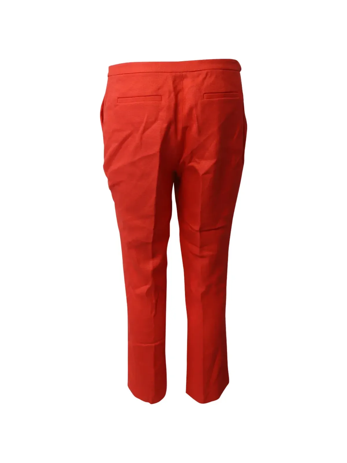 Diane Von Furstenberg Vintage pressed-crease pocket trousers - Orange - 画像2