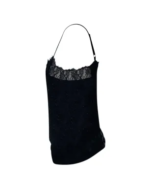 Diane Von Furstenberg Vintage レースの煌めきトップ - サムネイル3