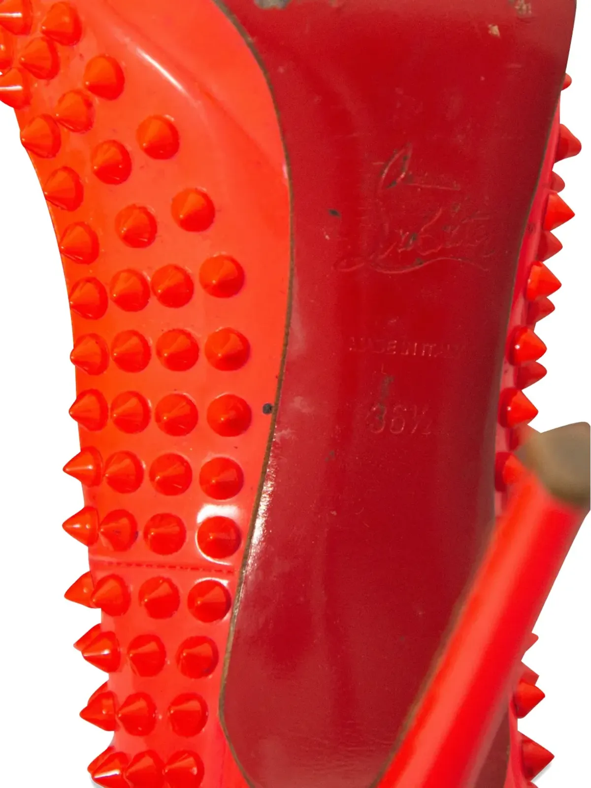 Christian Louboutin ヴィンテージ スパイク装飾パンプス - 画像5